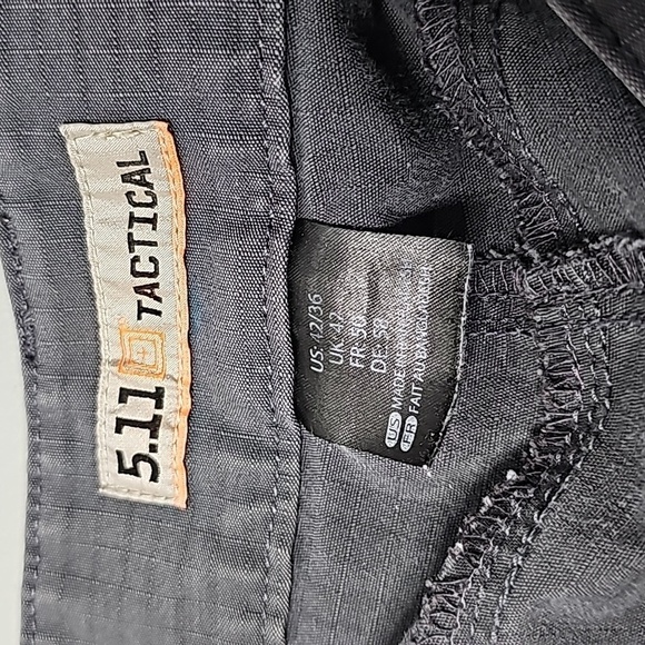5.11 Tactical gray 42x36 utility pants - Picture 6 of 6